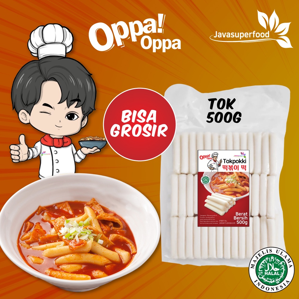 

(SUSE) Oppa Tteokbokki tokpokki tokpoki topoki korea rice cake 500g