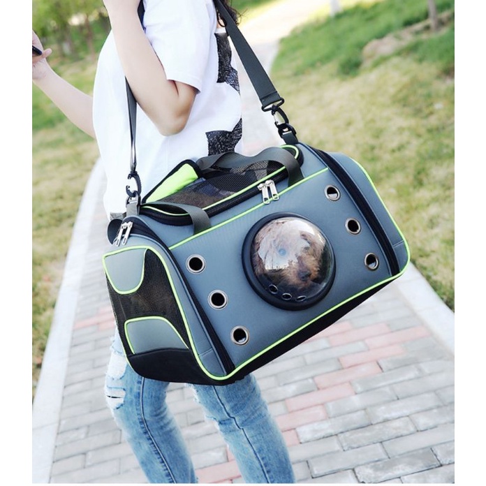 Pet Carrier Kucing Anjing Tas Astronout Traveling Hewan Import Premium