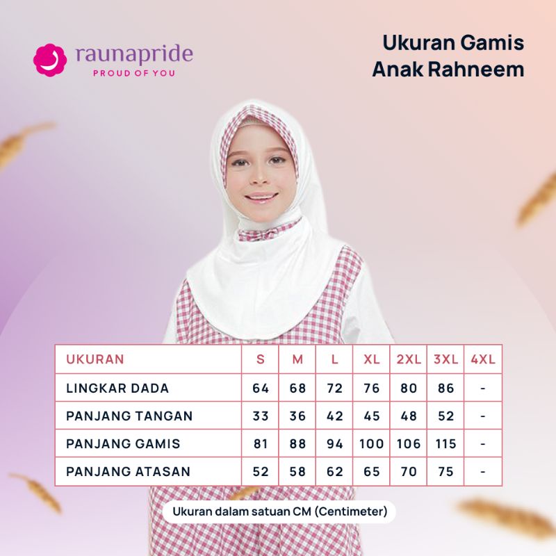 BISA COD - GAMIS ANAK RAHNEM RE 01 BATA FASHION MUSLIM