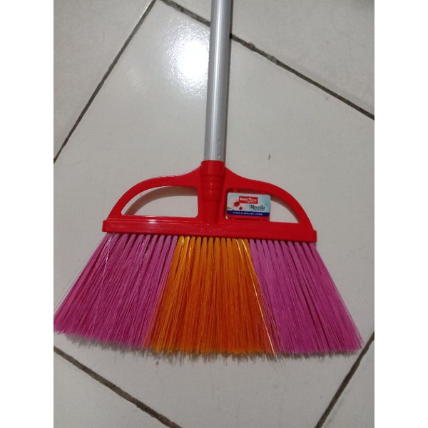 Jual Sapu Lantai Nilon Harmonia Basic Home Sapu Plastik Gagang Shopee Indonesia