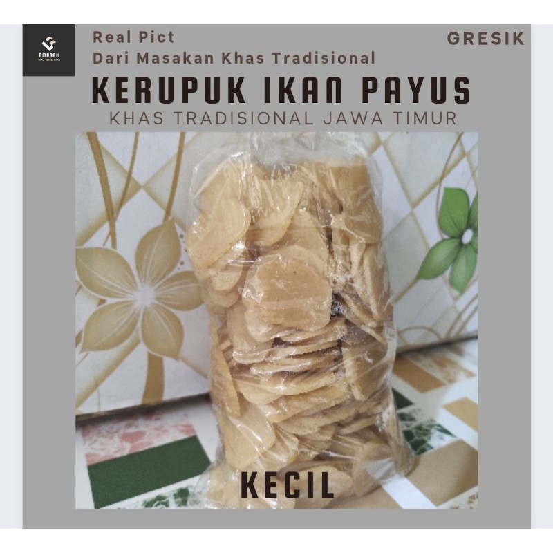 

Kerupuk Krupuk Ikan Payus Kecil, 1/2 Kg (500 gram), 1 Kg | Gresik | Jawa Timur Khas Tradisional