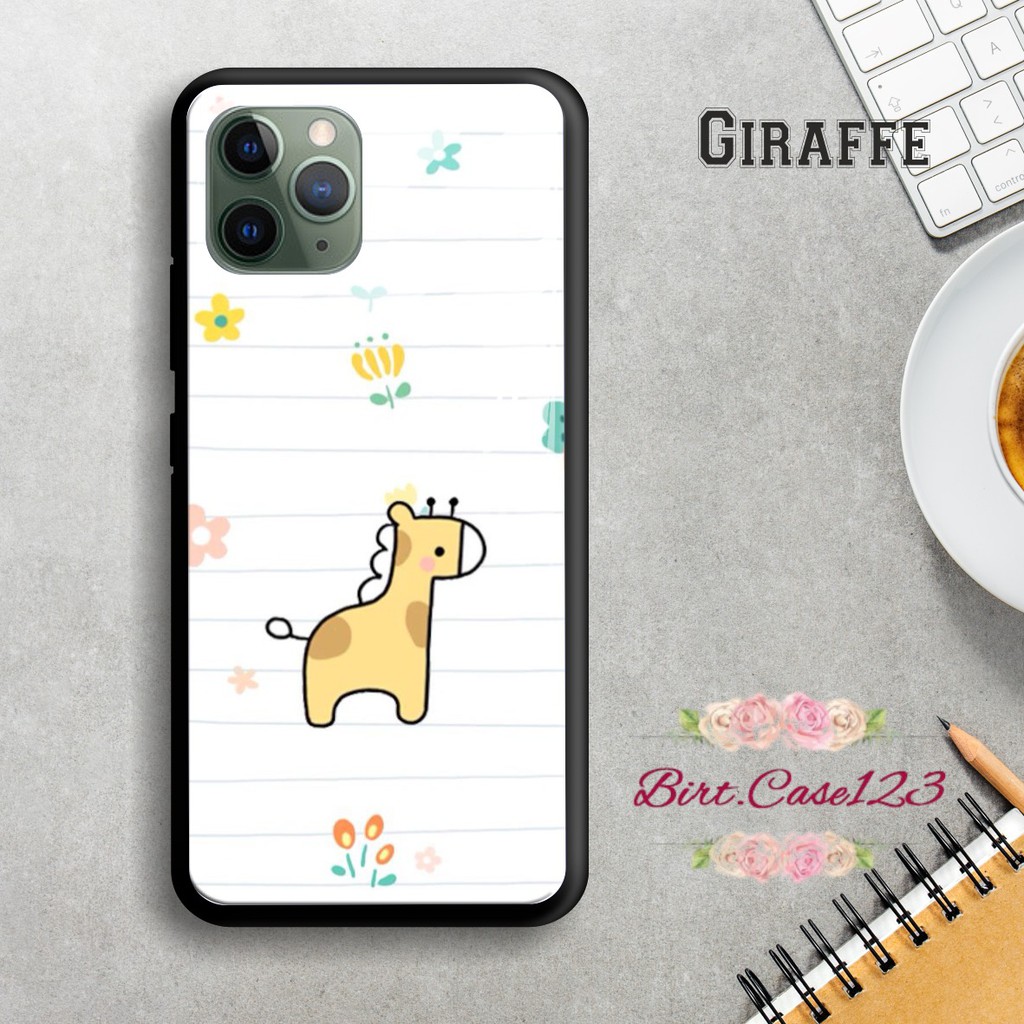 Back case glass GIRAFFE Xiaomi Redmi 3 4a 5a 6 6a 7 7a 8 8a Pro 9 9a Note 3 4 5 6 7 8 9 10 BC1419