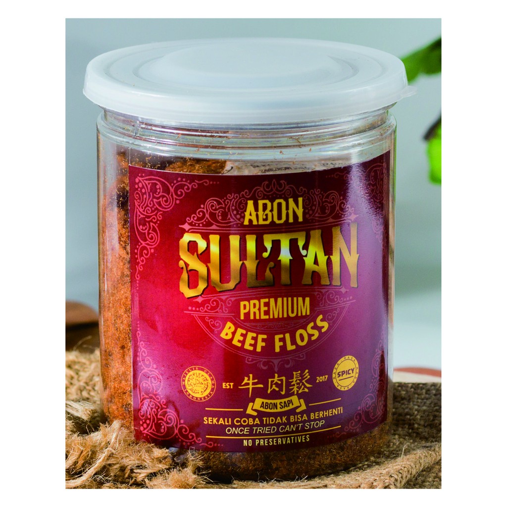 

Abon Sapi SULTAN Pedas