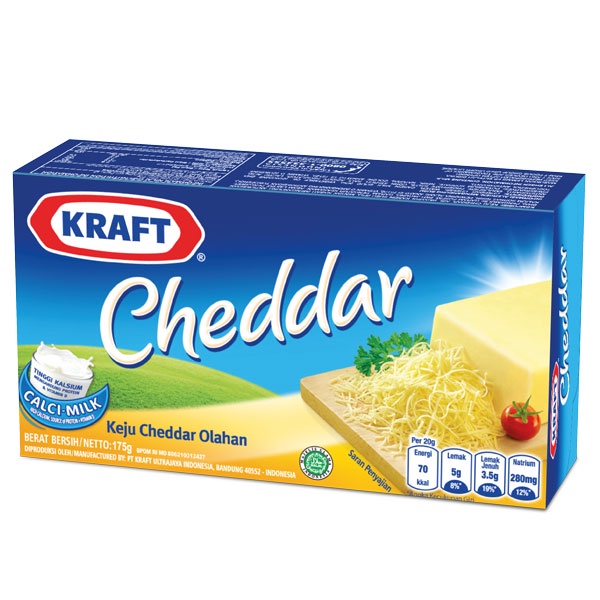 

Kraft Cheese Cheddar Block 165G