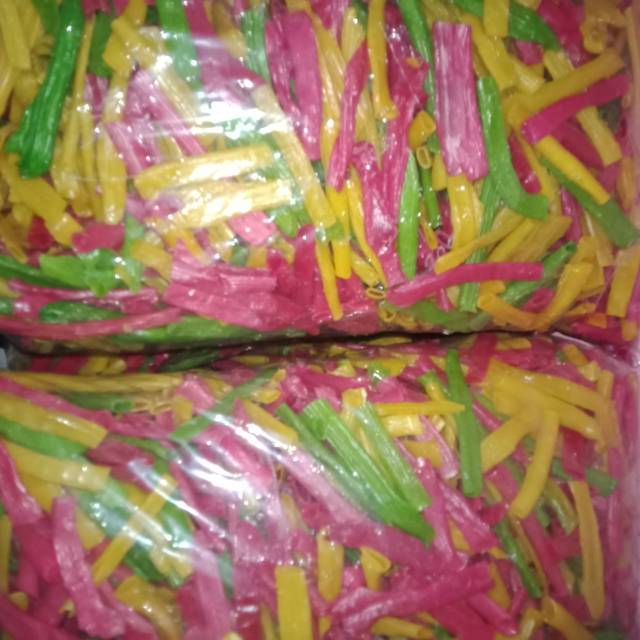 

Krupuk mentah semprong / terompet