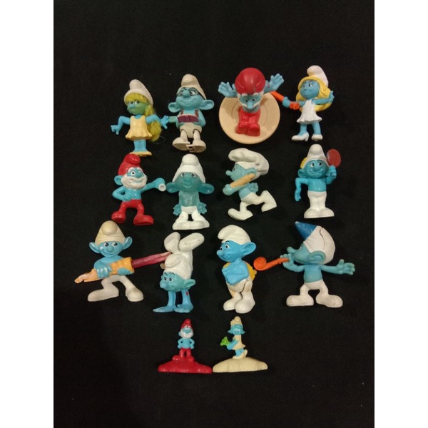 UPDETE 07-08-2025 figure smurfs peyo mcd McDonald's bekas