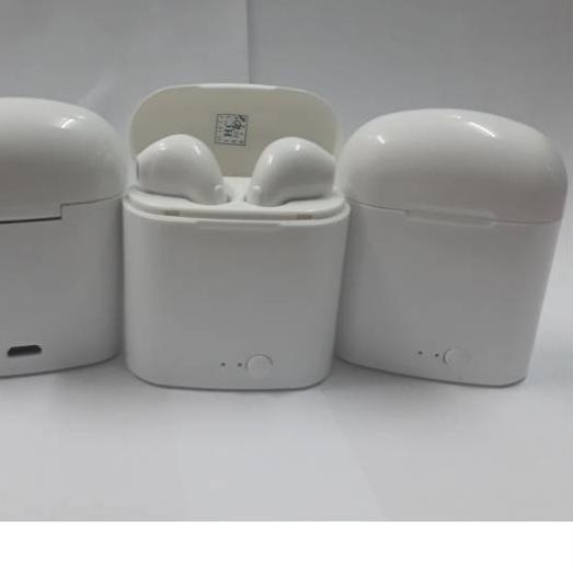 HEADSET HANDSFREE ERPHONE BLUETOOTH I7 TWS PLUS KABEL CHARGER