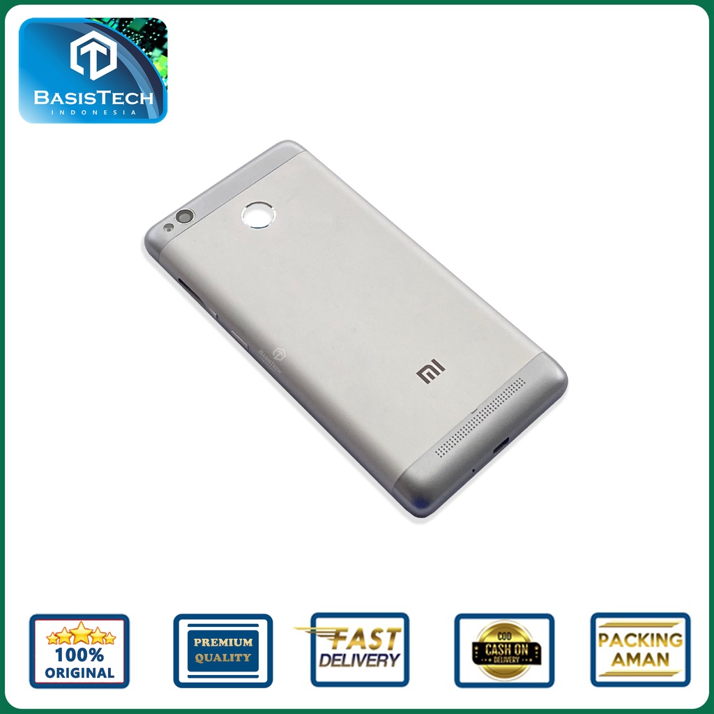 BACK COVER BACKDOOR CASING XIAOMI REDMI 3 PRO - REDMI 3S