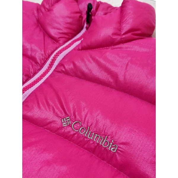 Jaket Cewek Columbia Bulu Angsa Original