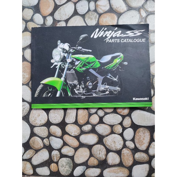 BUKU PART KATALOG NINJA SS ORIGINAL