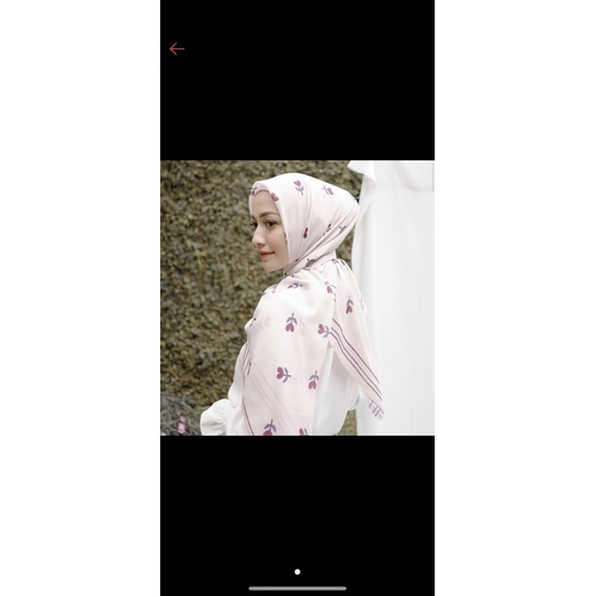 vanilla hijab ceria scraft preloved