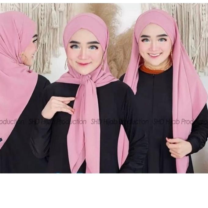 ✅Promo ⚡pesial❤ hijab segitiga instan malay/s3 malaysia melayu/hijab segitiga tali diamond produck t