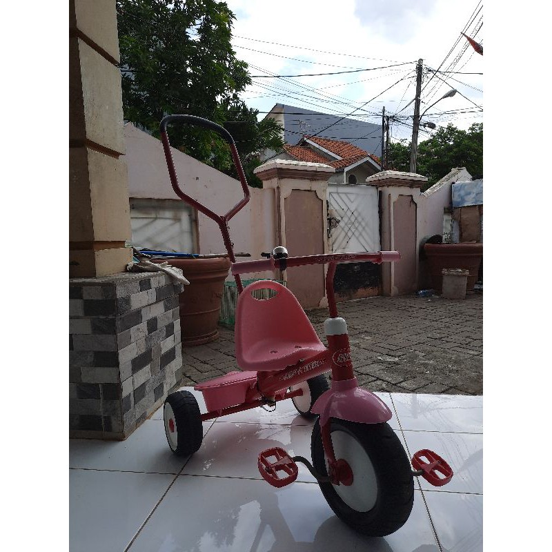 Radio Flyer Tricycle Pink Bike Original ELC Preloved Sepeda Roda 3 Anak Second Bekas
