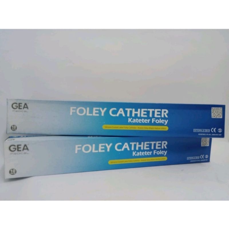 Per Box - Folley Catheter Gea FR 16 &amp; 18