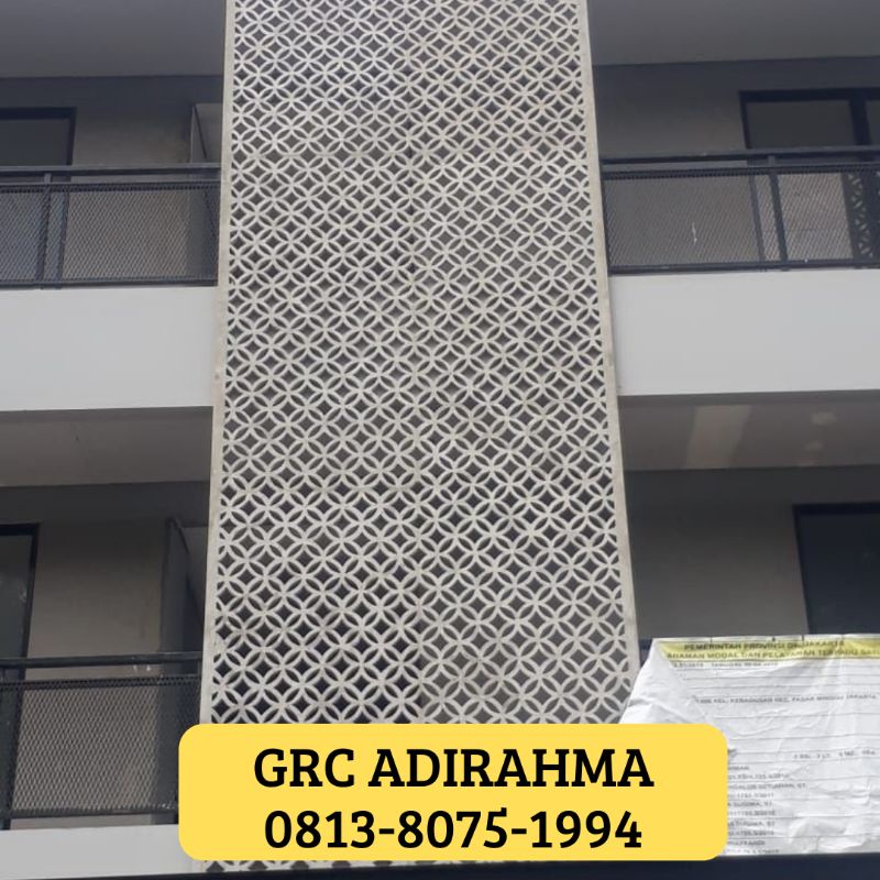 ORNAMEN GRC MOTIF CUSTOM/GRC KRAWANGAN BANDUNG/ORNAMEN GRC KRAWANGAN