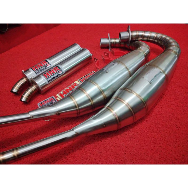 Knalpot Racing Suzuki RGR 150 type Repsol Stainless Original HNR Product