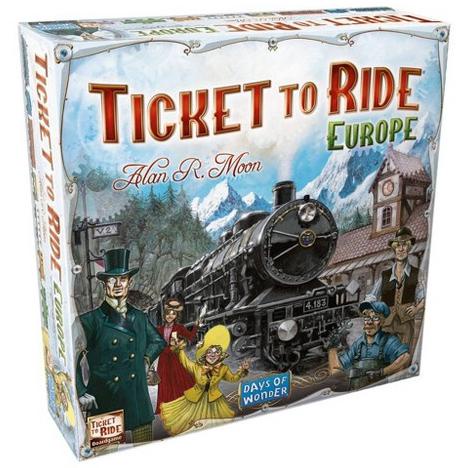 Ticket To Ride Europe board game - Game