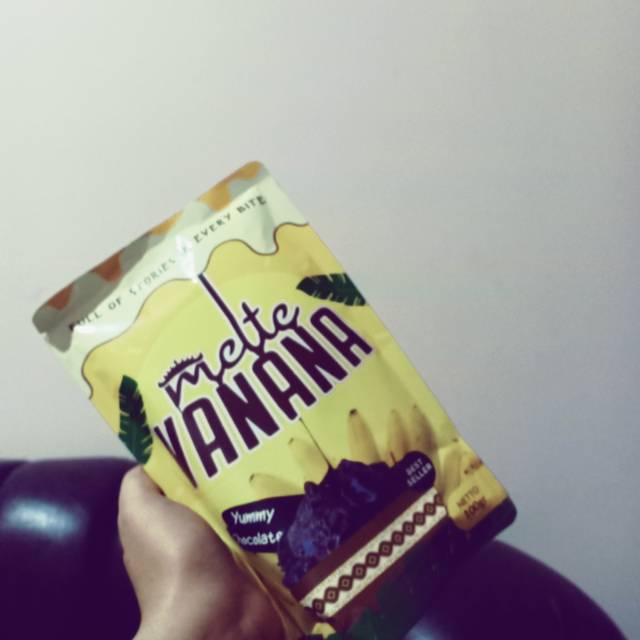 

Keripik pisang coklat vanana lumer