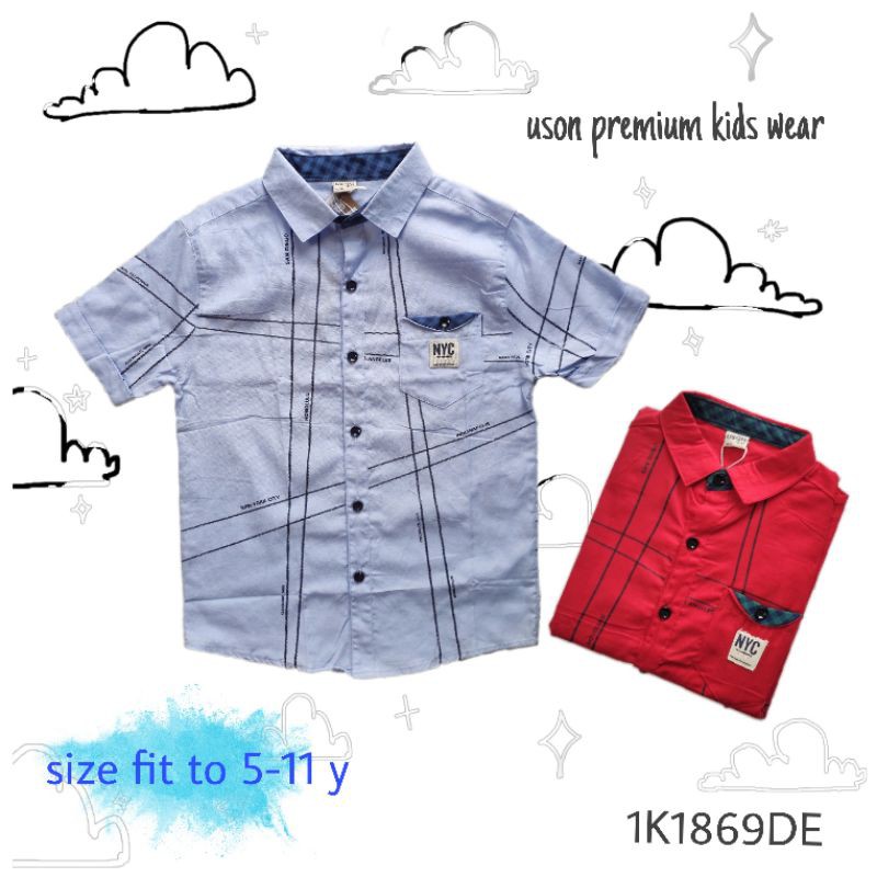 USON KEMEJA ANAK IMPORT