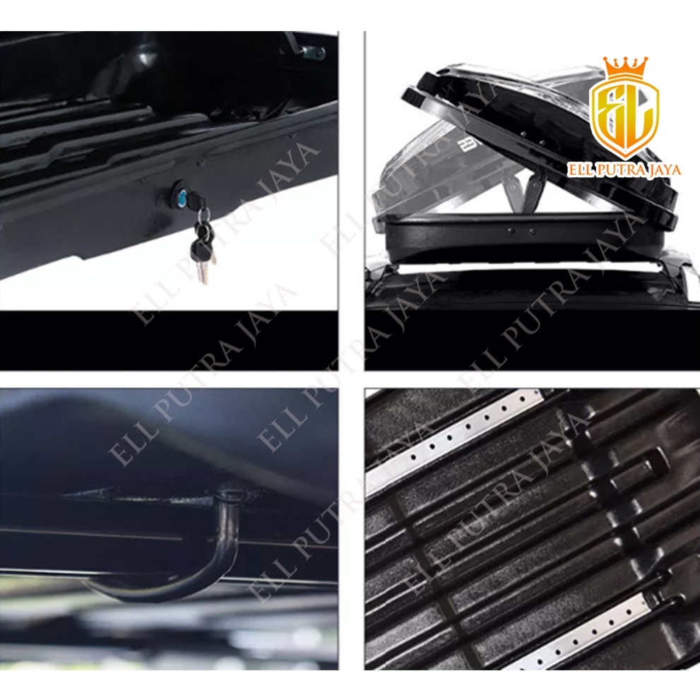 Roof Box Roofbox bagasi atas mobil Glossy slim