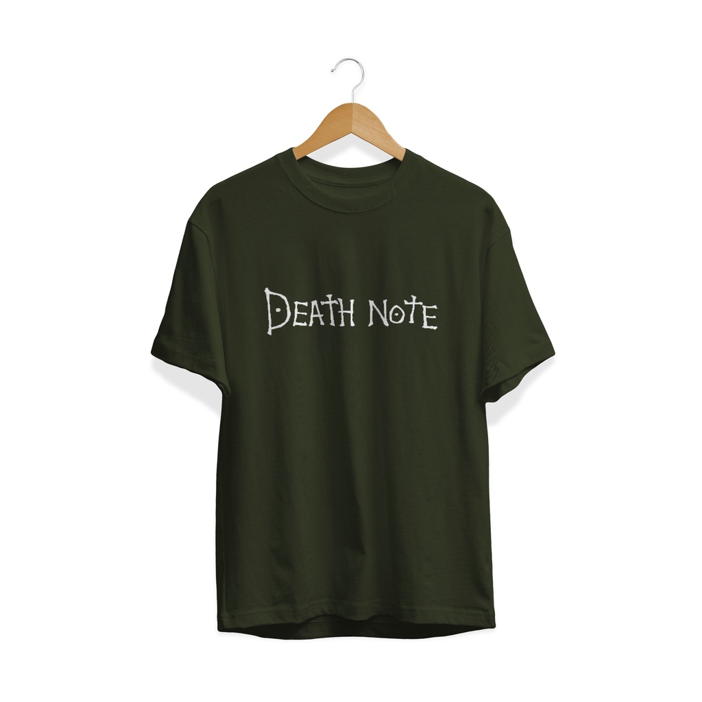 KAOS  DEATH NOTE DISTRO - DEATH NOTE-  KAOS BAJU JAPANES CULTURE