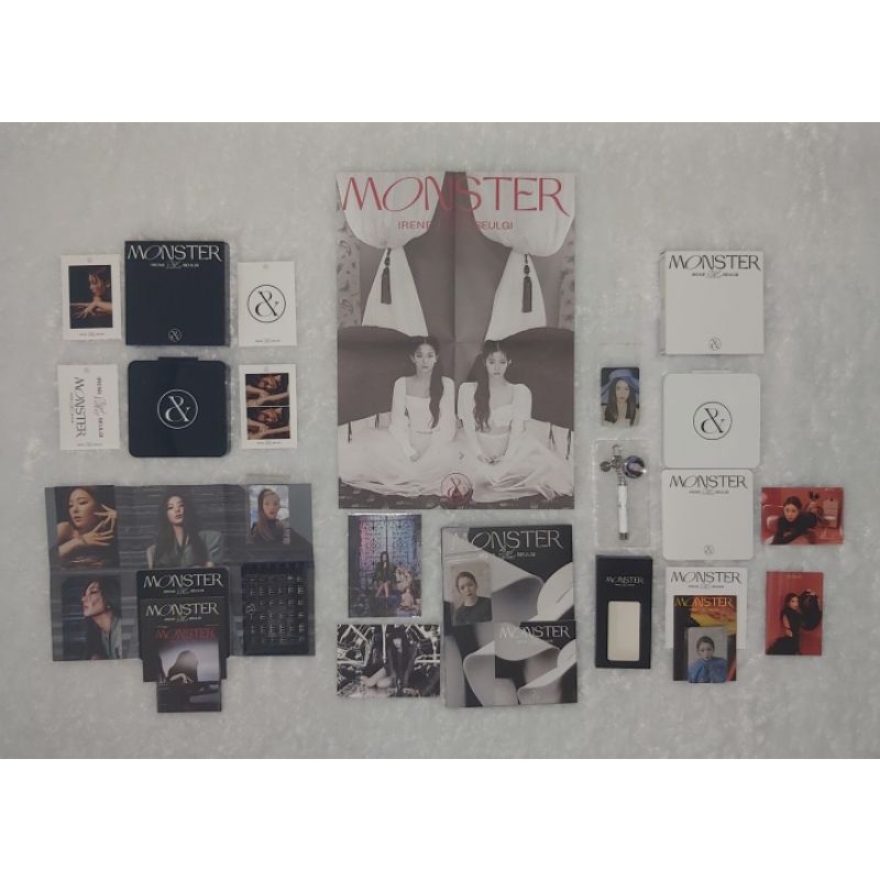 Red Velvet Monster Album PPK Photo Projection Keyring PC Photocard Irene Seulgi Top Middle Base Note