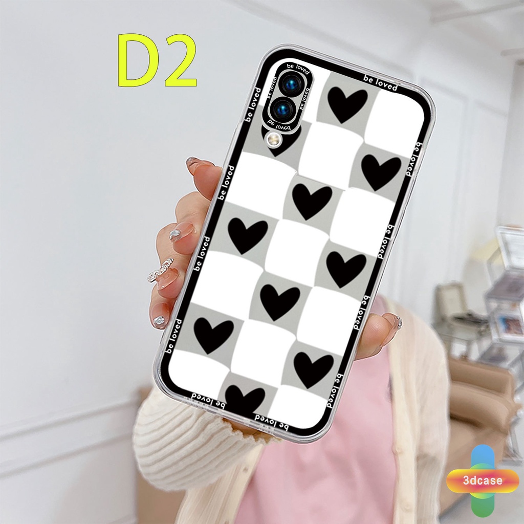 Soft Case Desain Hati Untuk VIVO Y21S Y20S Y12i Y12S Y12 Y20 Y15S Y91C V23E Y16 V21 Y21 2021 Y21A Y21T Y30 Y33T Y01 Y91 Y30i Y93 Y95 Y15 Y17 T1 Y55 Y75 Y50 Y53S Y51 2020 Y51A Y10 Y33S Y1S Y11 Y31 Y20i Y91i Y51S Y20G Couples Back Case