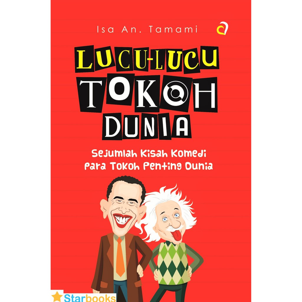 Jual New Buku Lucu Lucu Tokoh Dunia Sejumlah Kisah Komedi Para Tokoh