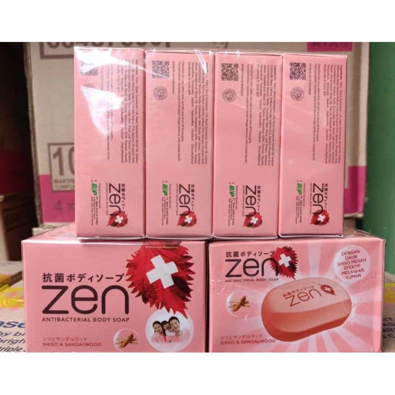 Sabun Zen Besar Isi 4 Kemasan Banded Super Murah