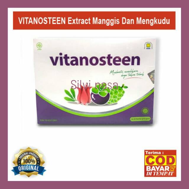 

VITANOSTEEN EXTRACT MANGGIS DAN MENGKUDU NASA