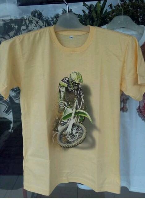 KAOS 3Dimensi MOTO TRAIL