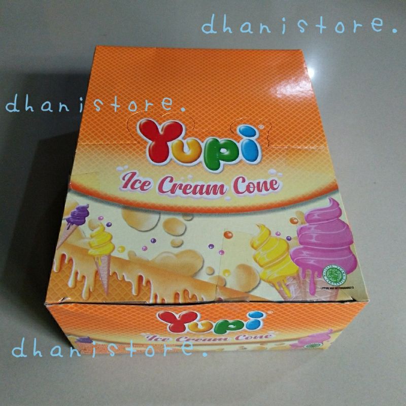 

Yupi Ice Cream Cone (1PACK isi 24pcs)