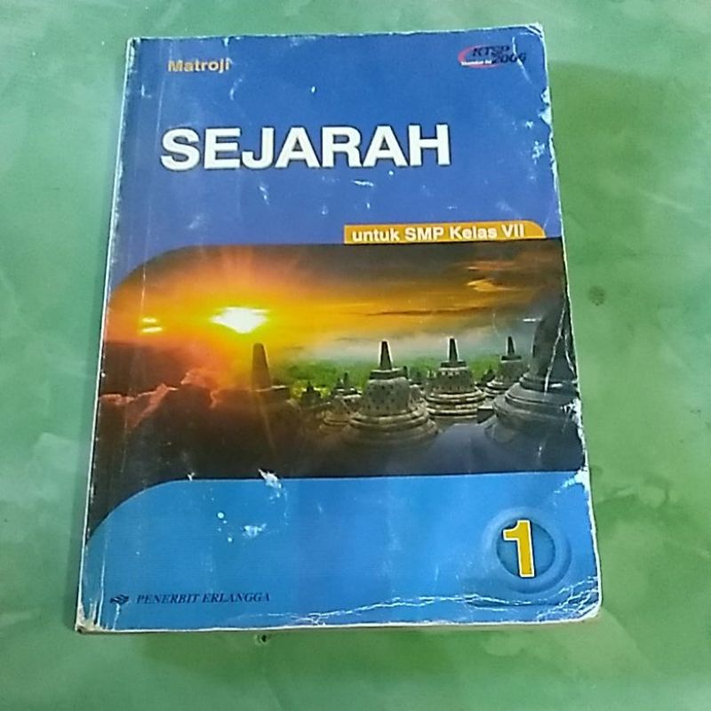 SEJARAH SMP KLS 1  KTSP 2006 ERLANGGA