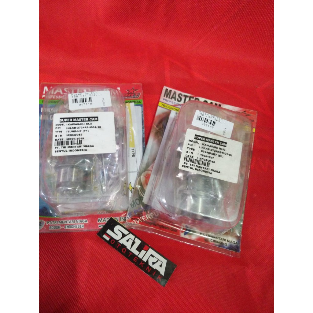 Noken As Camshaft Cam Kem Temlar Roller RRA KLX 150 Type T1 T2 S1 S2 R1 BRT Racing-1