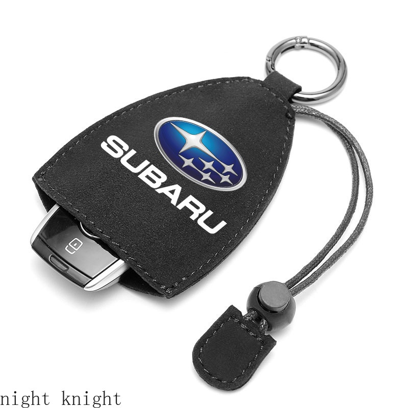 Suede Car key bag Universal fob for Subaru Car Key Case