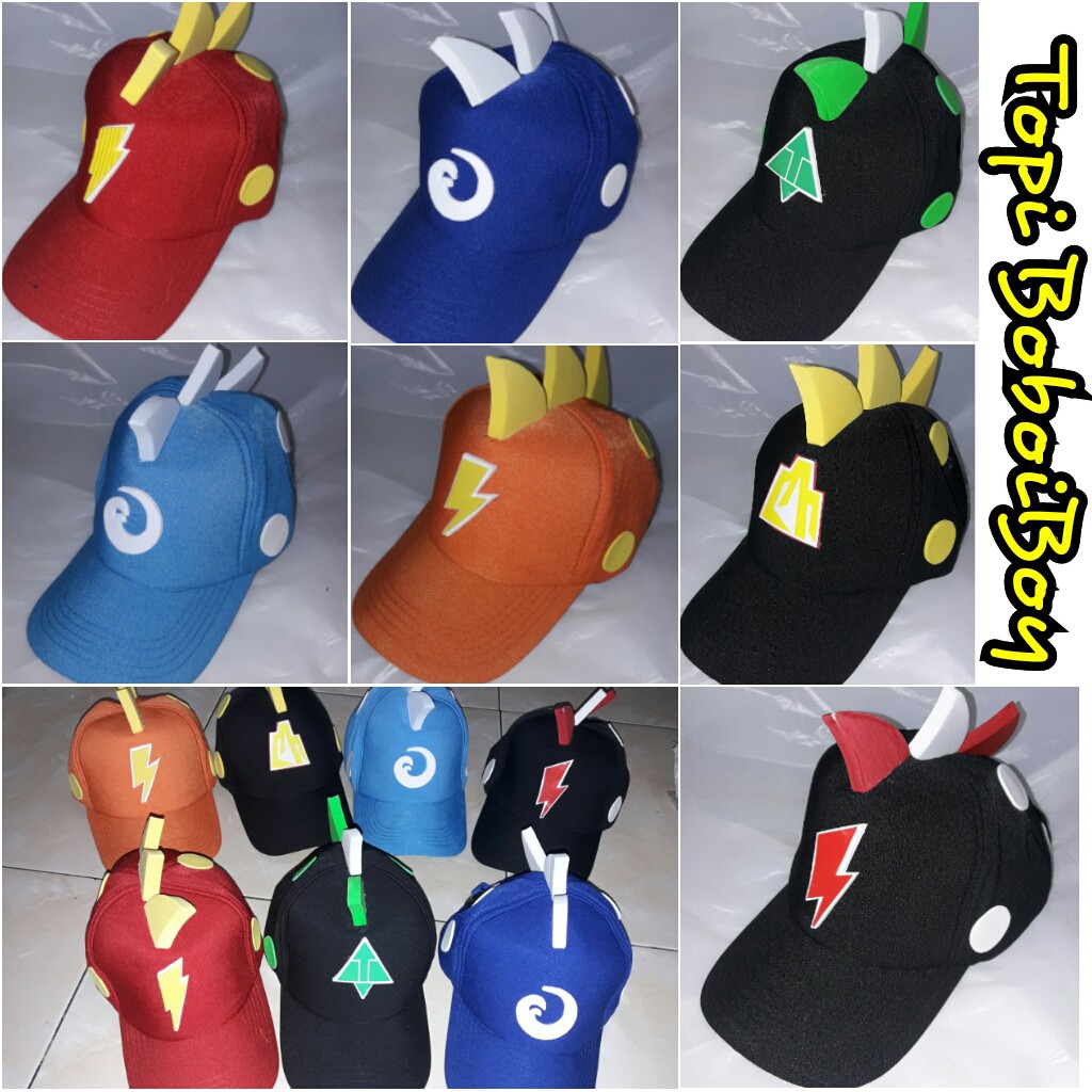 TOPI BOBOIBOY TANDUK KIDS MURAH