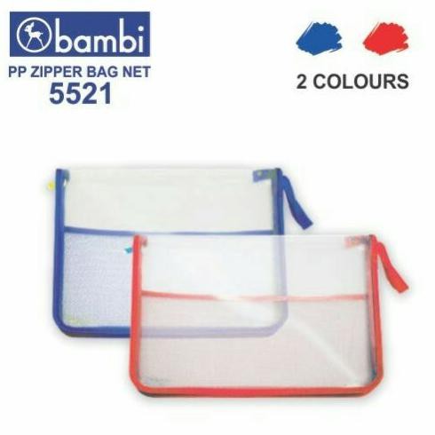 

ZIPPER BAG JARING BAMBI PROMO