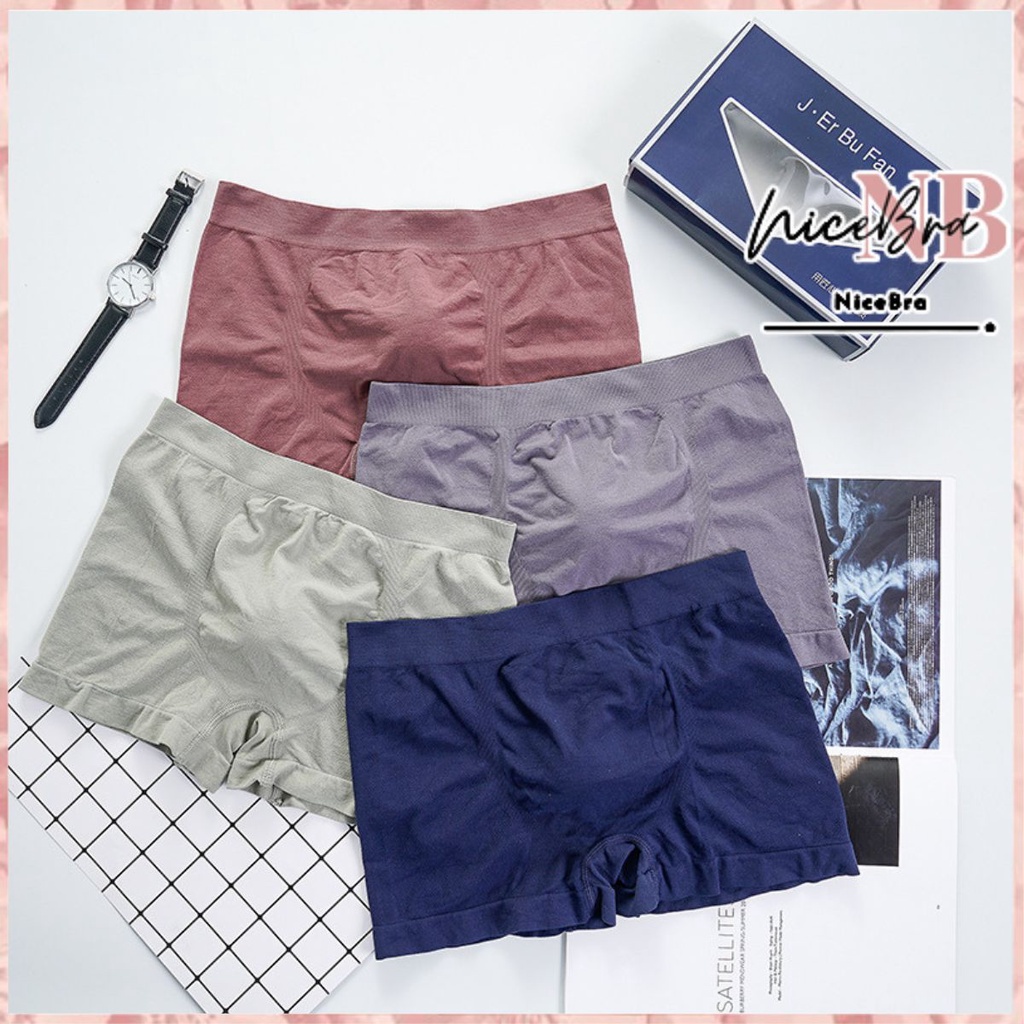 Nicebra Celana Dalam Boxer Pria Underware Sempak Pria Polos Import 2069