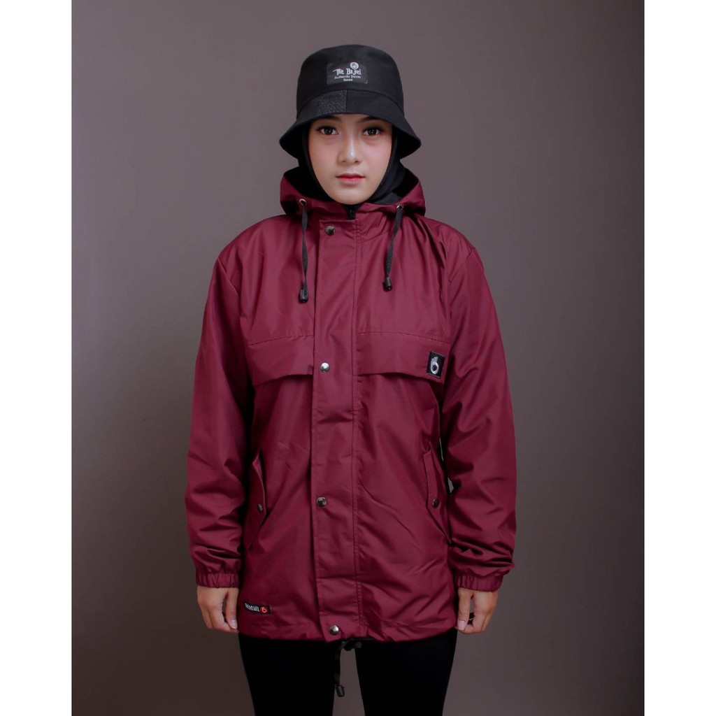 Jaket Pria / Wanita Outdoor MAT WNKL Antiair - Jaket Waterproof - jaket parasut terbaru- jaket gunung