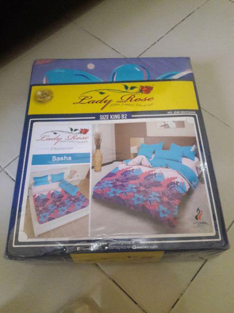 Rc Sprei Lady Rose King Ukuran 180x200 Harga Terjangkau