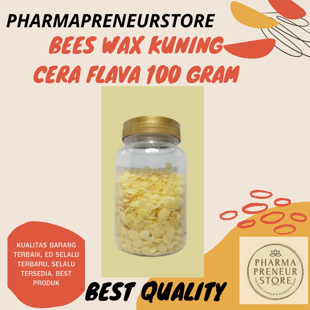 Cera Flava / Bees Wax Kuning Best Quality 100 Gram