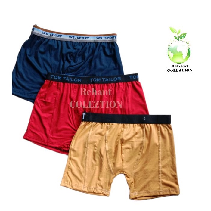 Promo isi 3 pcs celana dalam pria boxer murah berkualitas