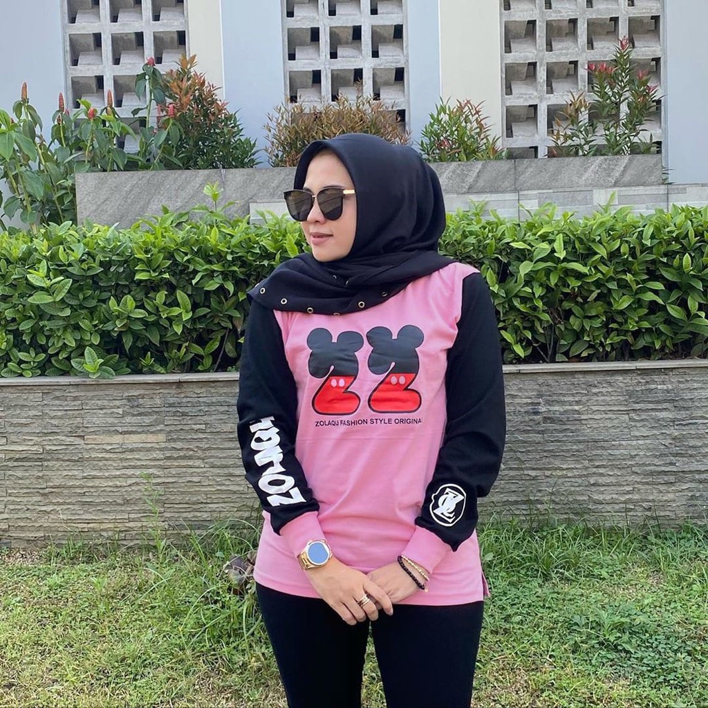 INDOBEST SWEATER ARAZO LENGAN PANJANG / ATASAN BLOUSE WANITA