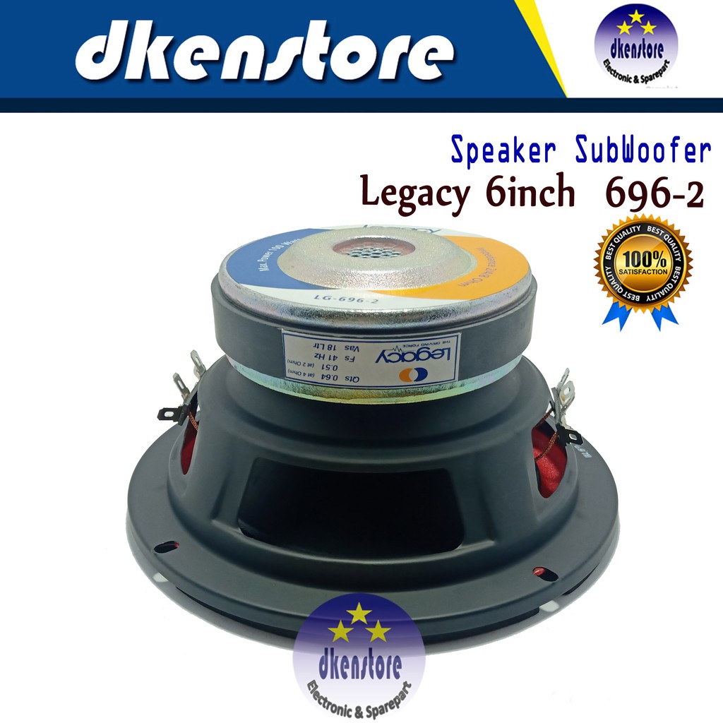 Speaker Subwoofer Legacy 6 inch LG696-2