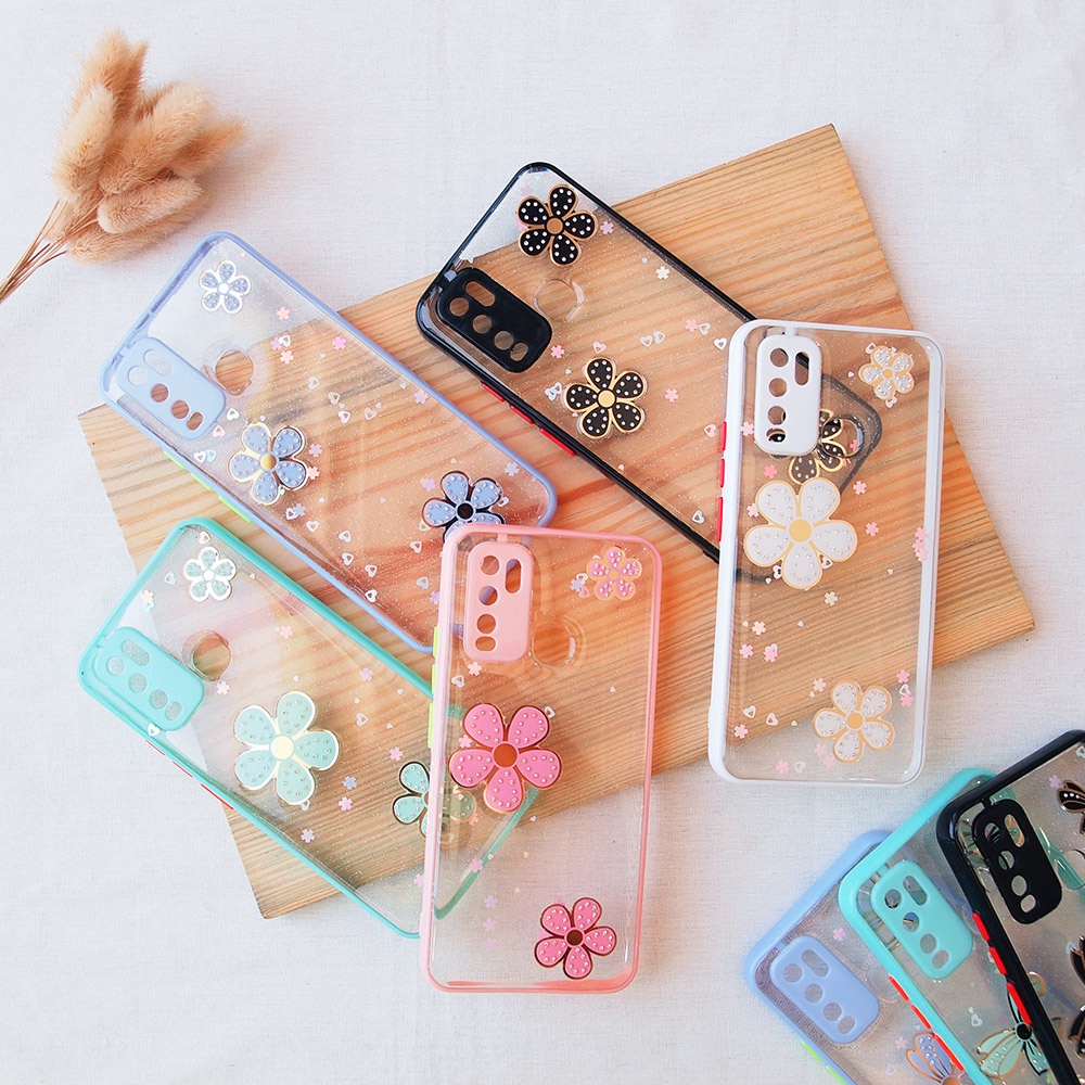 3D CASE XIAOMI NOTE 10 10 PRO 4X 9PRO REDMI 9A 9C 9T VIVO Y17 Y20 Y30 Y51 Y91  CASE  BLING 3D HARDCASE 3D MANIK