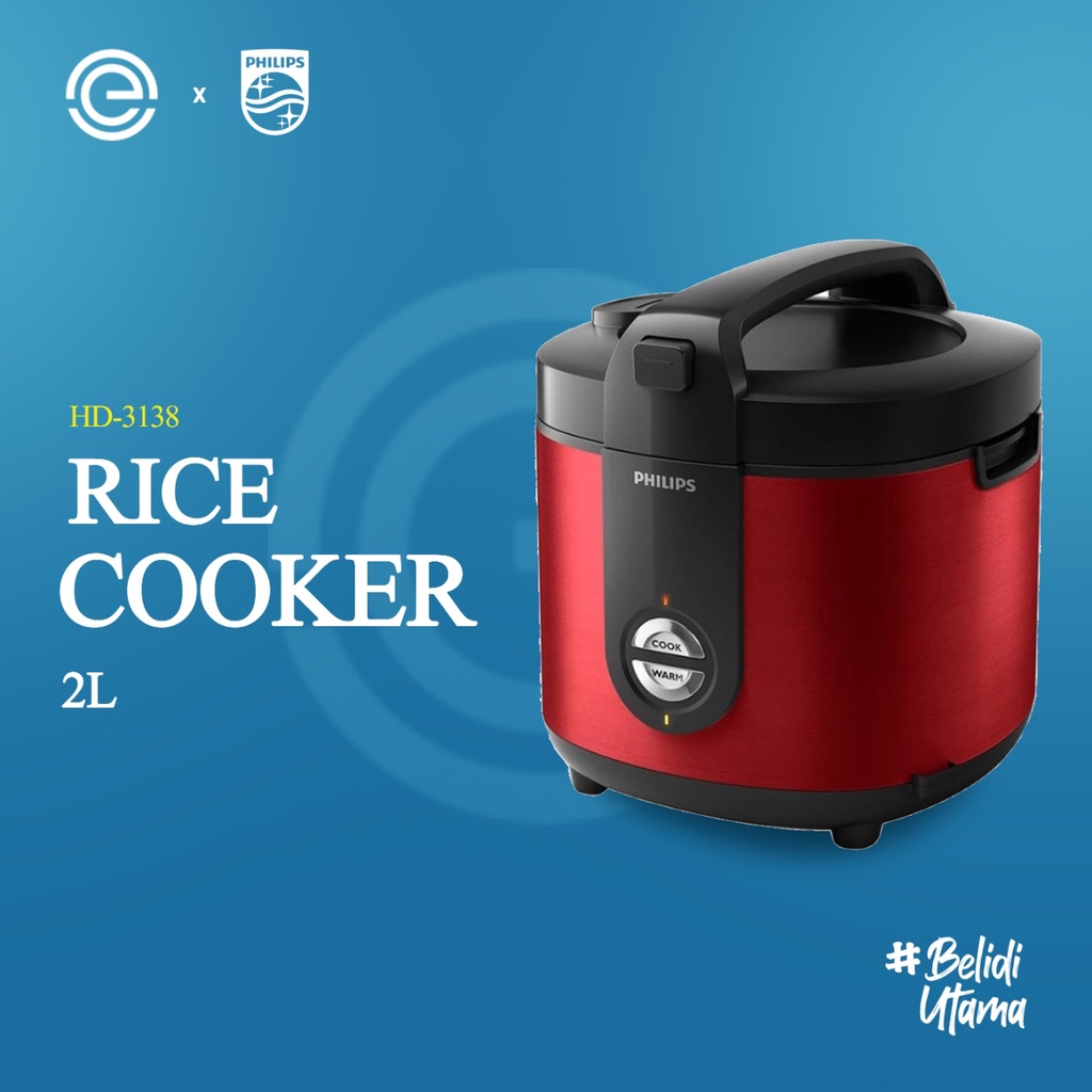 rice cooker philips hd 3138   magic com philips hd3138 ceramic 2 liter