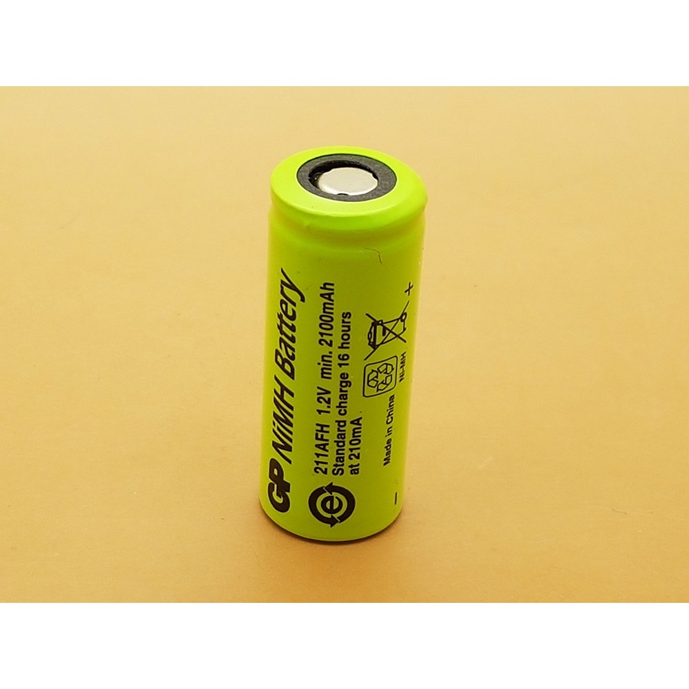 Baterai GP 211AFH 1.2V 2100mAh NiMH Rechargeable