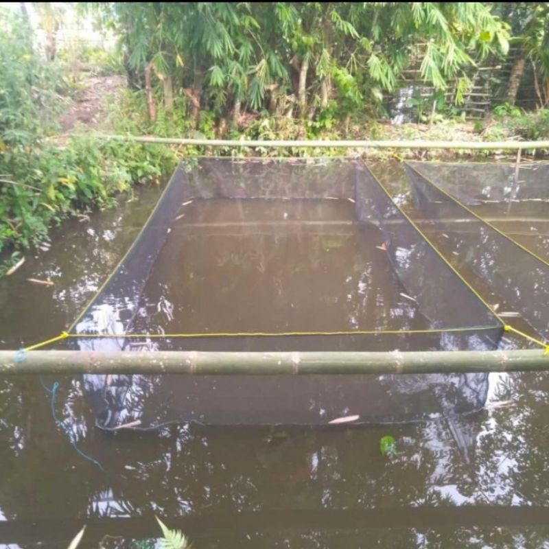 Hapa keramba 4x6x1.2 waring jaring ikan