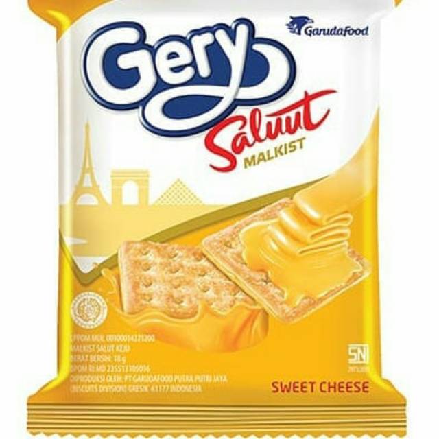 

Gery Saluut Malkist Sweet Cheese