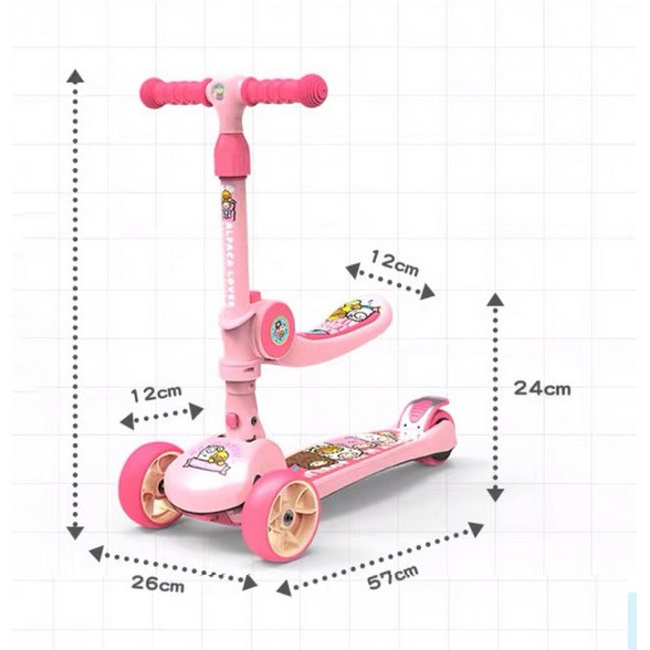 Scooter B-Duck 2in1 Skuter Anak Berkualitas